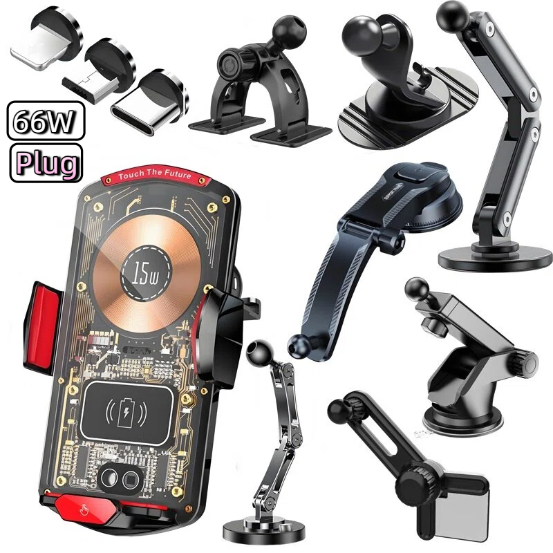 Smartwatch Universal - 15 W Universal Auto Drahtlose Ladegerät