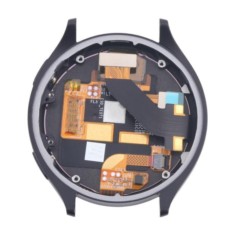 Smartwatch Touch - AB25-Touchscreen-Montage LCD mit Rahmen Schwarz Ersatz