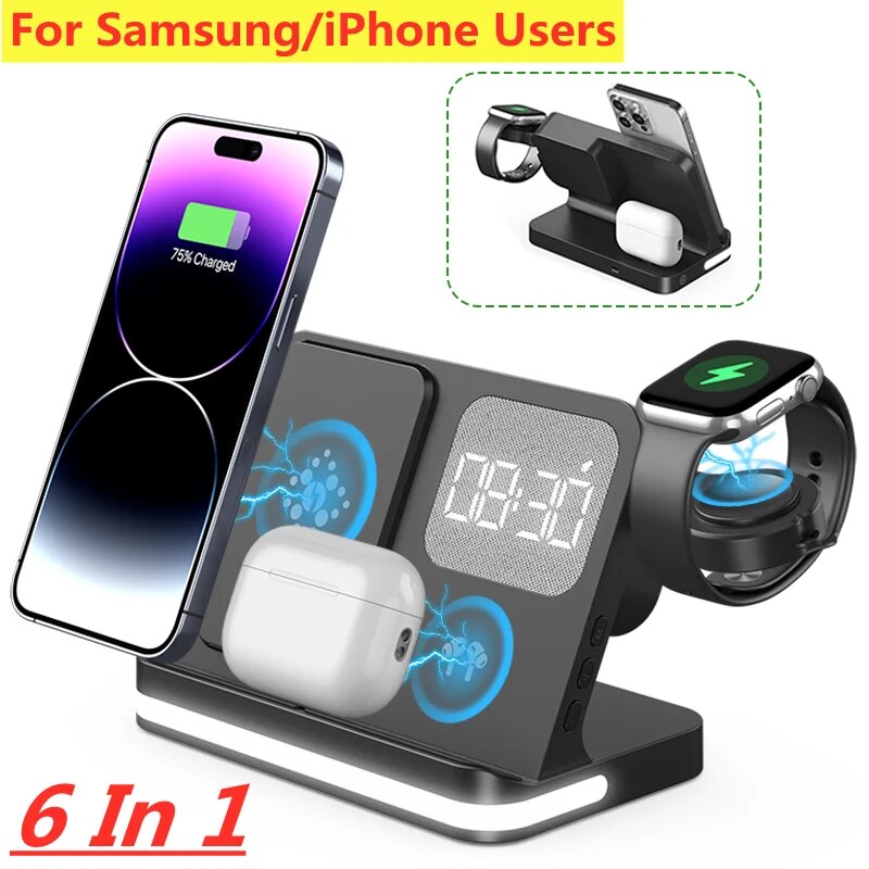 Wireless Charger Watch - Kabelloser Ladest änder für iPhone 15