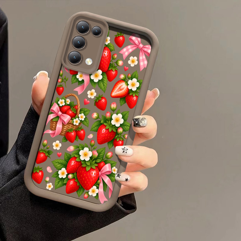 Realme Note 50 - Handyhülle mit Fruchtmuster für OPPO Realme