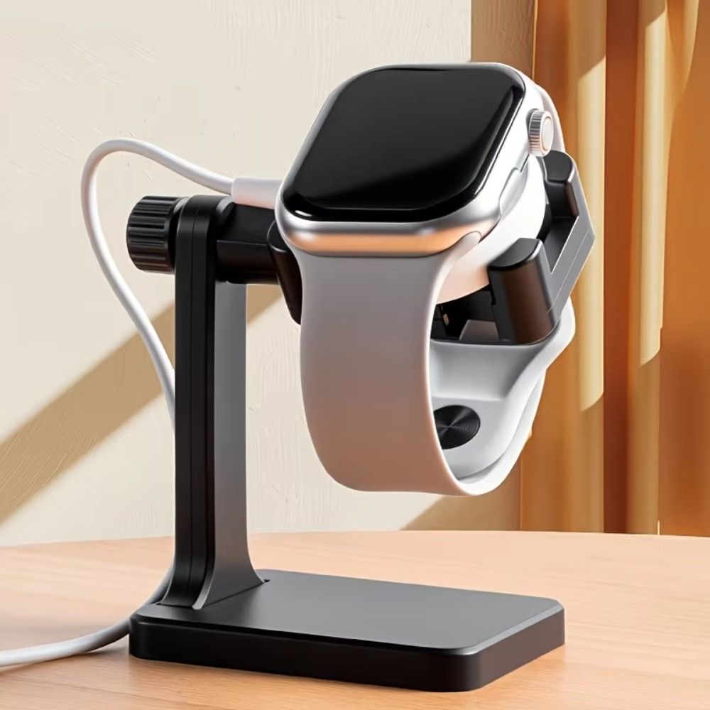 Watch Charging Dock - Verstellbarer Smartwatch-Ladeständer, drehbar, stabiler Uhren-Ladeständer, flexibles,