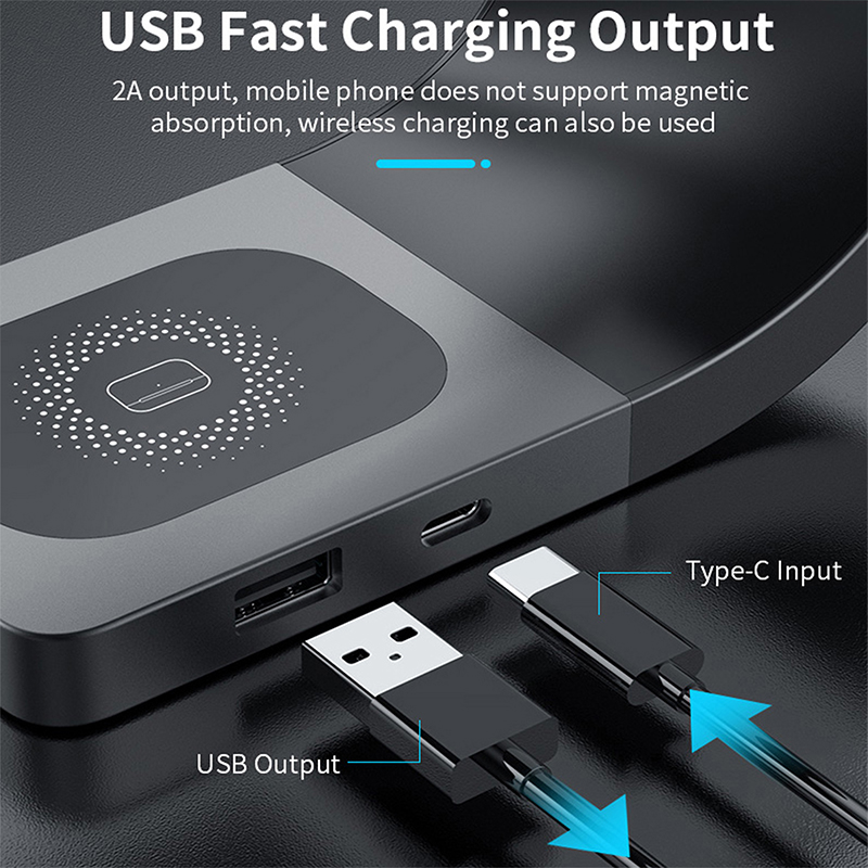 Metallgehäuse 4-in-1 Kabellose – Wireless Charger Watch Bewertung und Preis