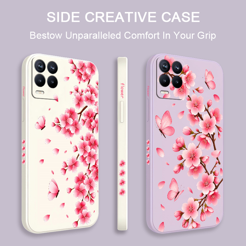 Handyhülle mit rosa Blumenmust – Realme Note 50 Bewertung und Preis