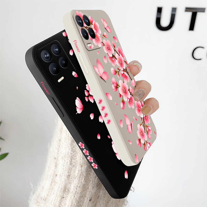 Handyhülle mit rosa Blumenmust – Realme Note 50 Bewertung und Preis