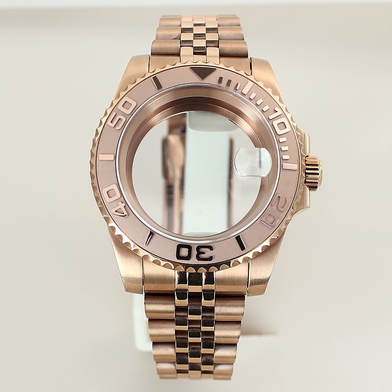 40 mm silbriges Roségold-Uhren – Ceramic Link Bracelet Bewertung und Preis
