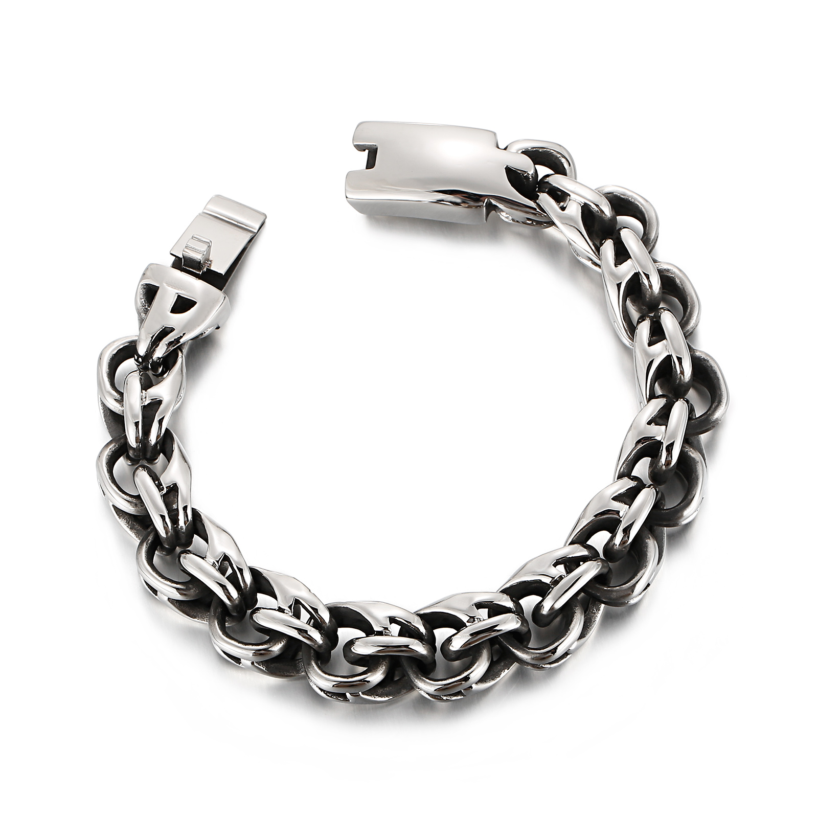 Twisted Link Kette Männer Armb – Ceramic Link Bracelet Bewertung und Preis