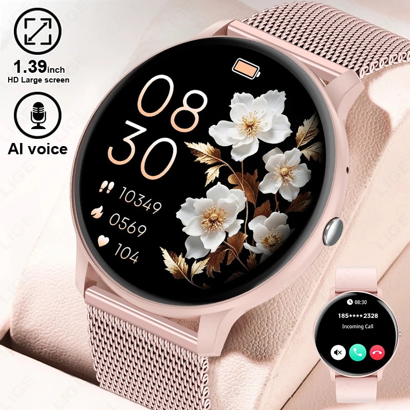 LIGE Bluetooth-Anruf-Smartwatc – Smartwatch Custom Bewertung und Preis