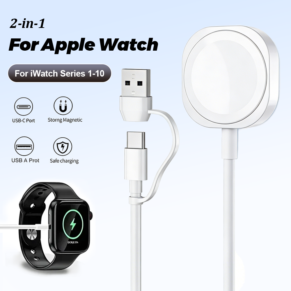 2-in-1 Magnetisches Kabelloses – Wireless Charger Watch Bewertung und Preis