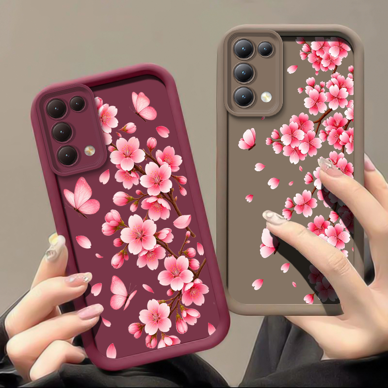 Handyhülle mit rosa Blumenmust – Realme Note 50 Bewertung und Preis
