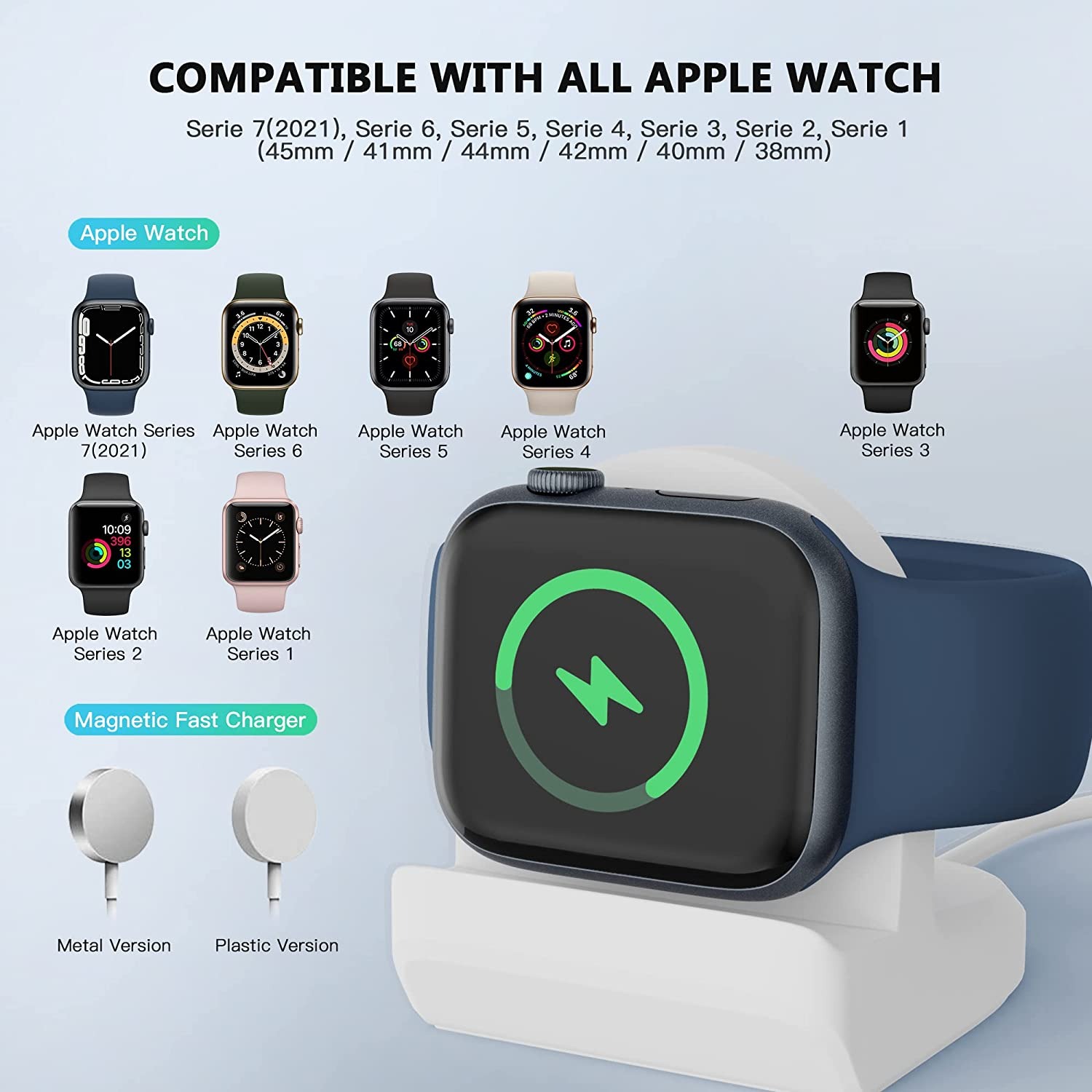 Silikon-Ladeständer für Apple  – Watch Charging Dock Bewertung und Preis