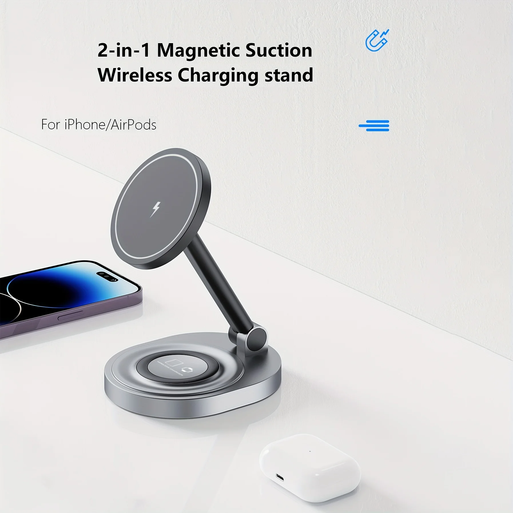 2-in-1 magnetisches kabelloses – Smartwatch X12 Bewertung und Preis