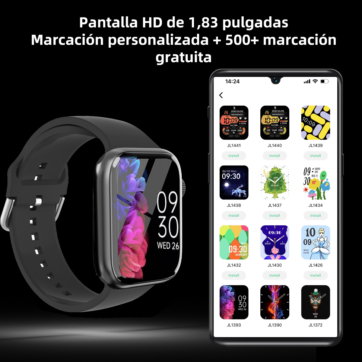 Modische Sport-Smartwatch für  – Smartwatch Faces Bewertung und Preis