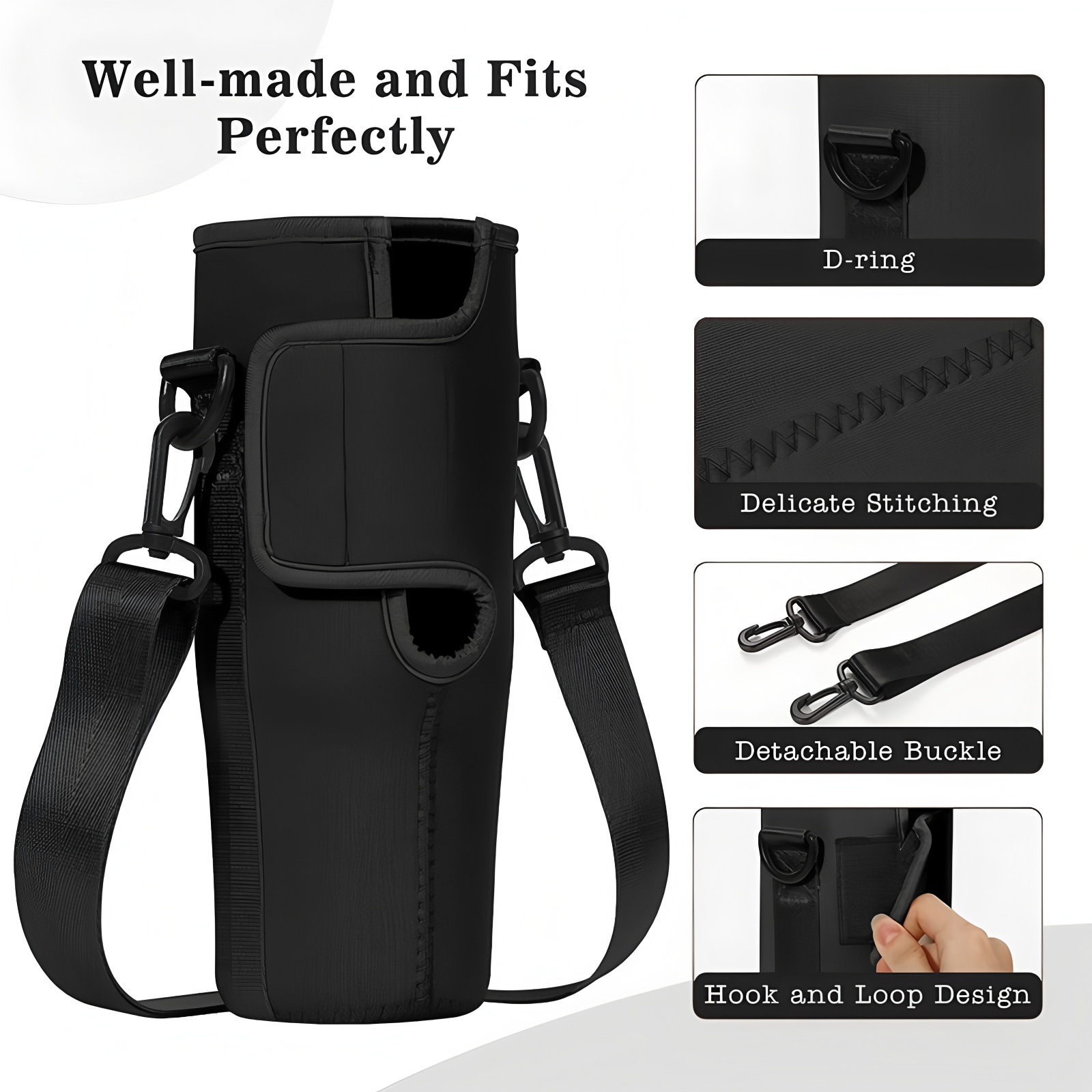 Große 40oz isolierte auslaufsi – Rugged Sport Strap Bewertung und Preis