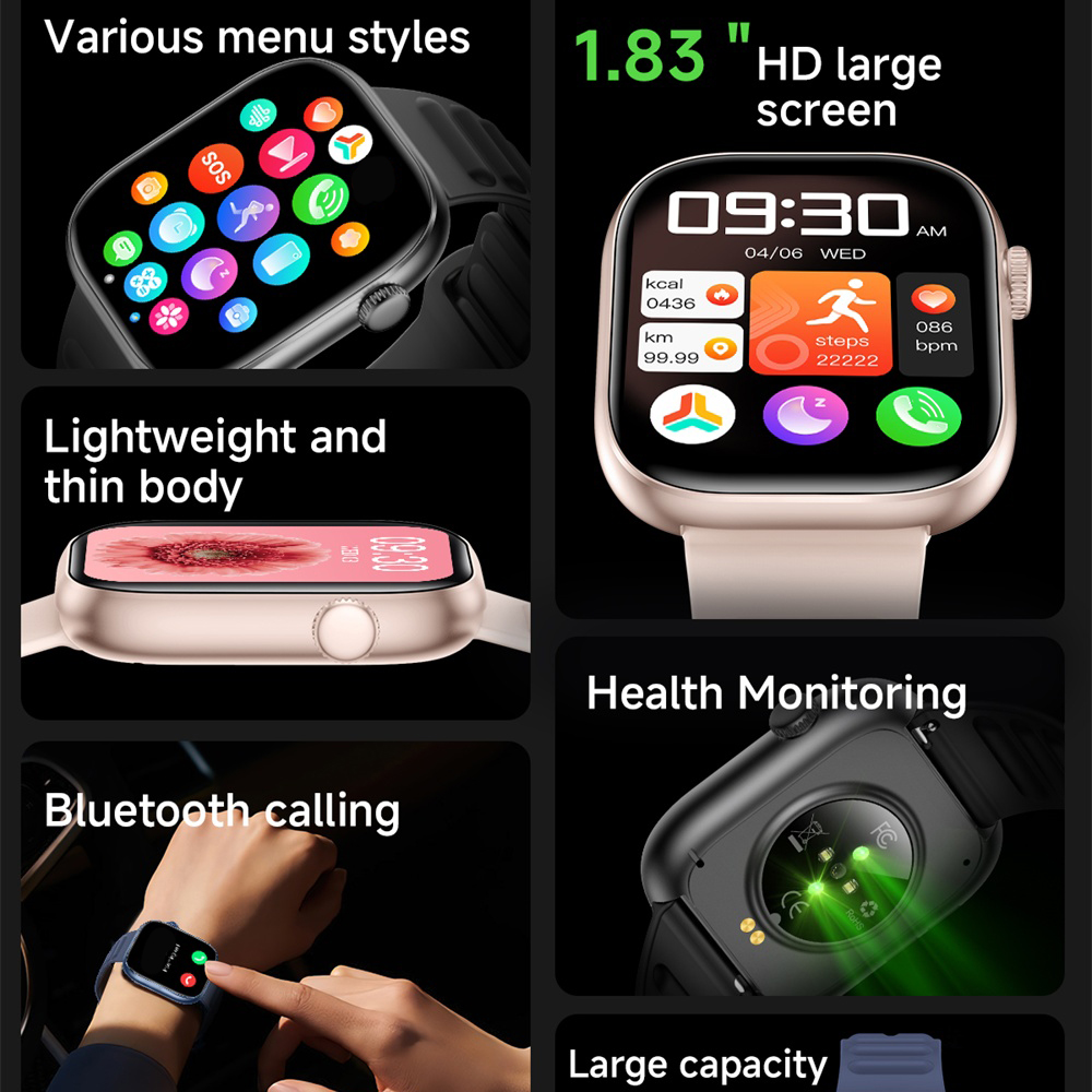 Sport-Smartwatch für Männer un – Smartwatch Custom Bewertung und Preis