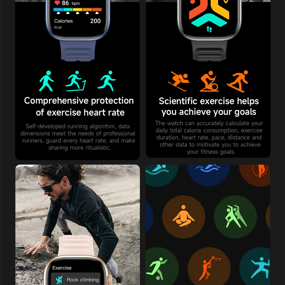 Sport-Smartwatch für Männer un – Smartwatch Custom Bewertung und Preis