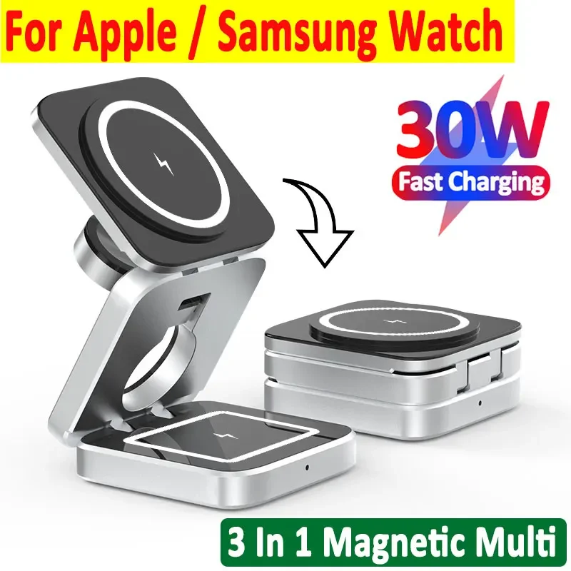 30 W magnetischer kabelloser L – Wireless Charger Watch Bewertung und Preis